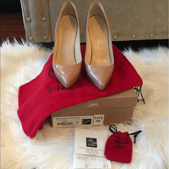 Christian Louboutin Shoes - 🚫SOLD🚫 Christian Louboutin Pigalle Plato 120